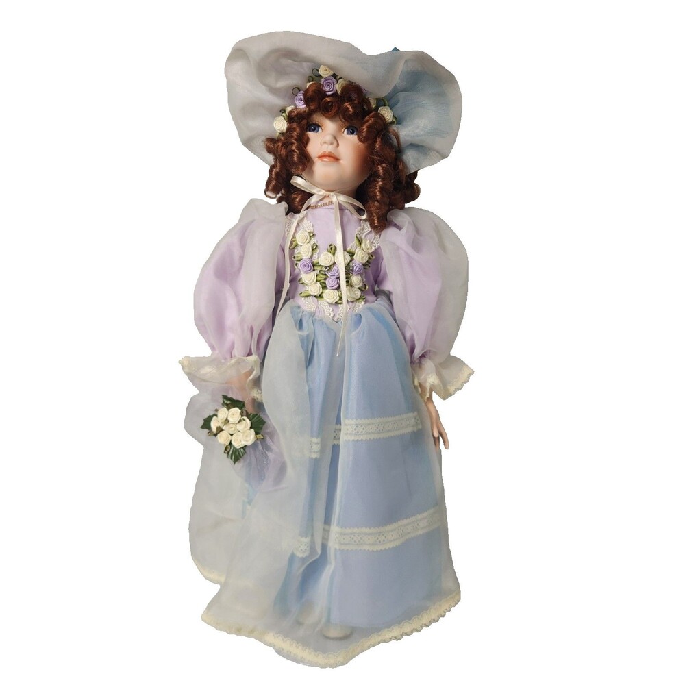 Vintage Dolores Porcelain Doll 24" Cracker Barrel Exclusive w/ Box